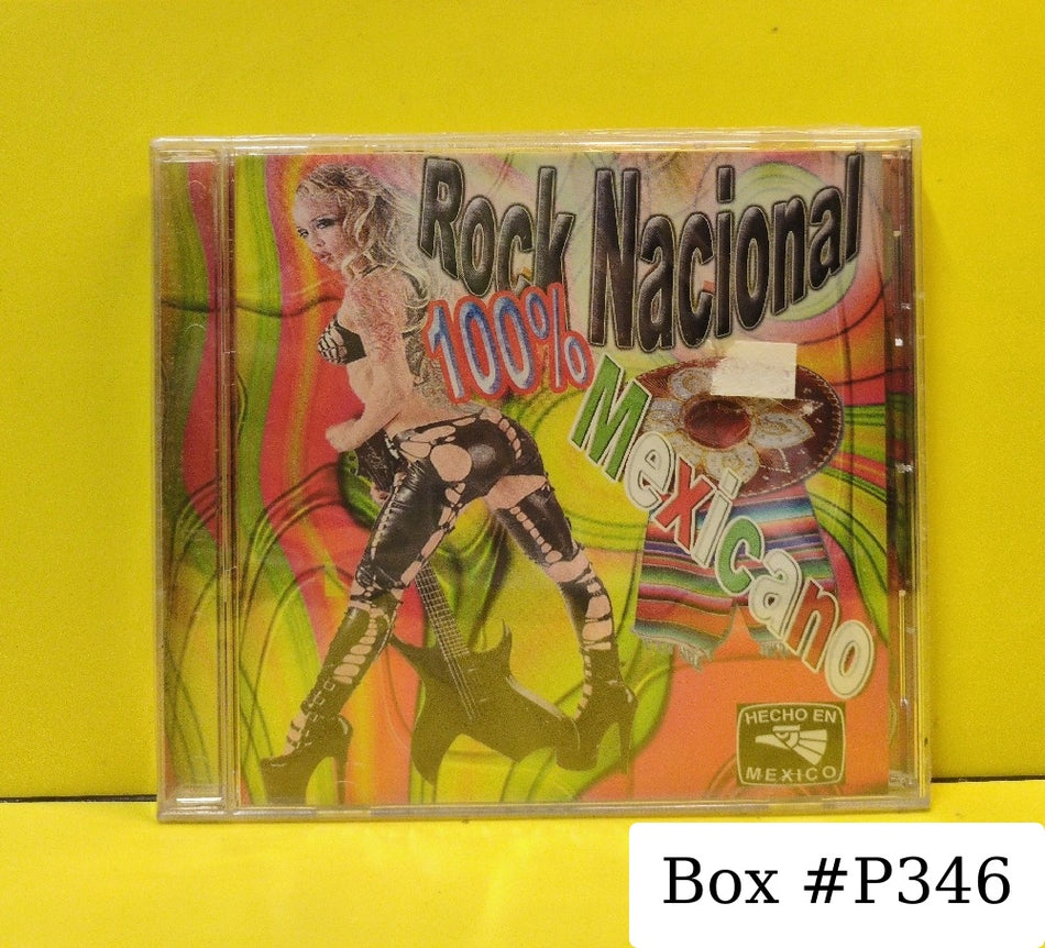 Various - Rock Nacional 100% Mexicano - New - Sealed - CDs - Mexican Import