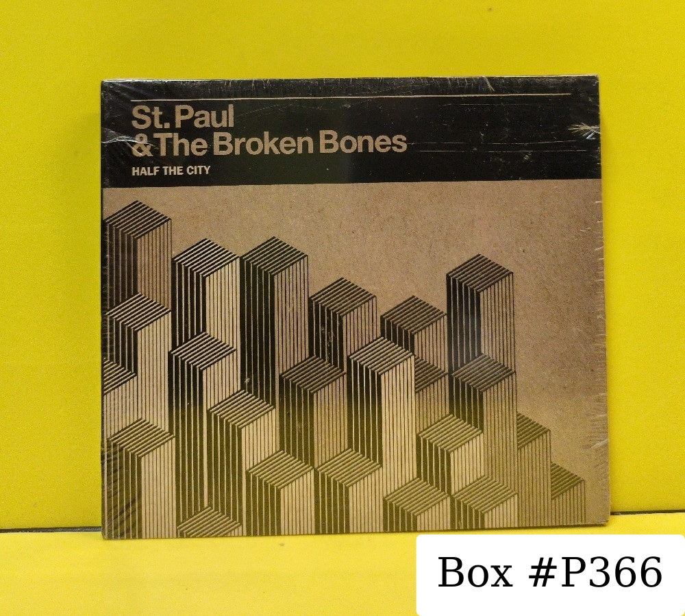St. Paul & The Broken Bones - Half The City - 2014 - SL 003 - New - Sealed - CDs