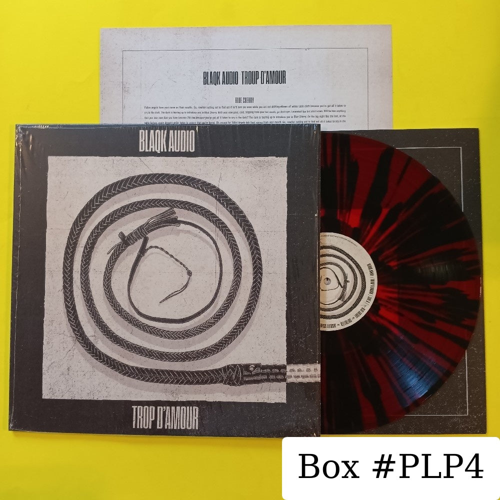 Blaqk Audio - Trop D'Amour MISPRESS RED/BLACK - 2023 - New - Sealed - Vinyl