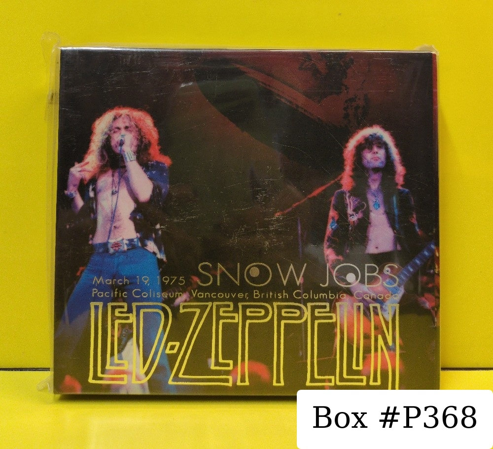 Led Zeppelin - Snow Jobs - 2006 - New - Sealed - CDs - 5xCD Set - Unofficial Release - Japan Import
