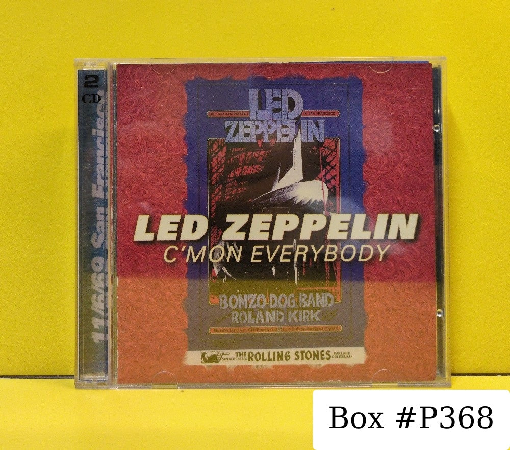 Led Zeppelin - C'mon Everybody - 1998 - Used - EX - CDs - 2xCDr - Unofficial Release