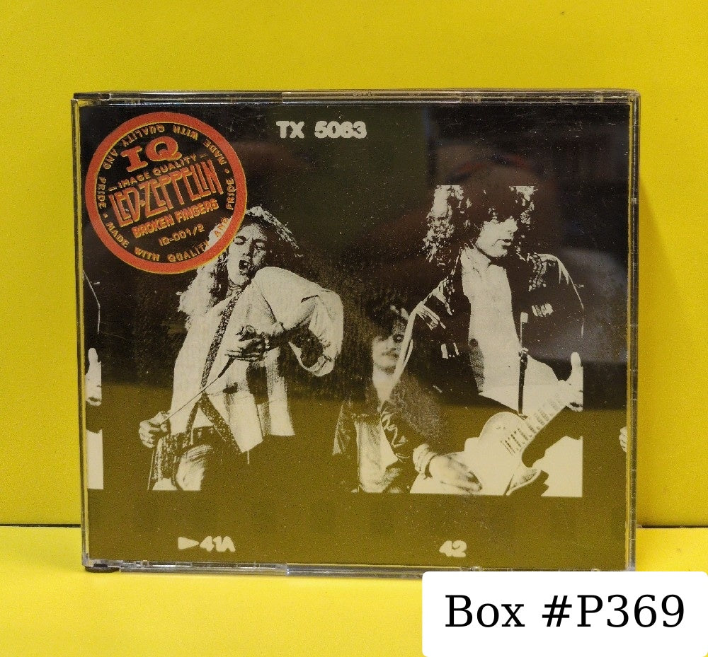 Led Zeppelin - Broken Fingers - 1997 - IQ-001/2 - Used - EX - CDs - 2xCD - Unofficial Release - Japan Import