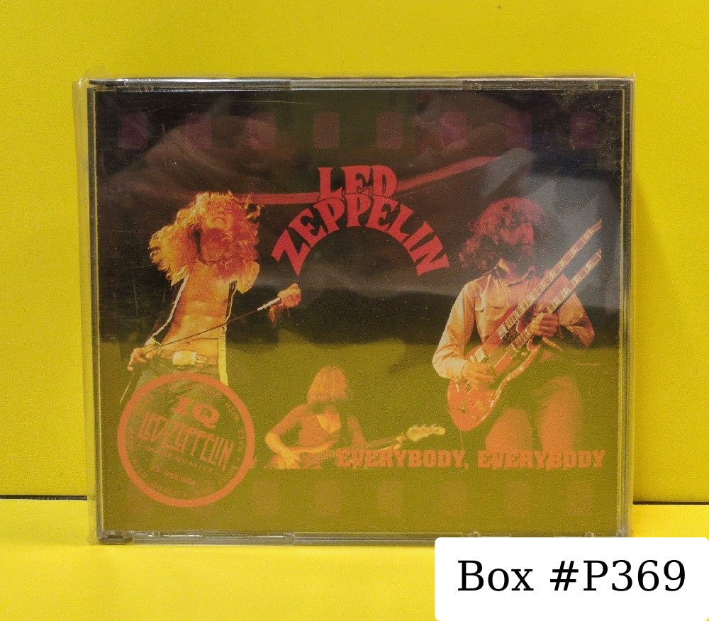 Led Zeppelin - Everybody, Everybody - 1998 - IQ-053/054 - New - Sealed - CDs - 2xCD - Unofficial Release - Japan Import