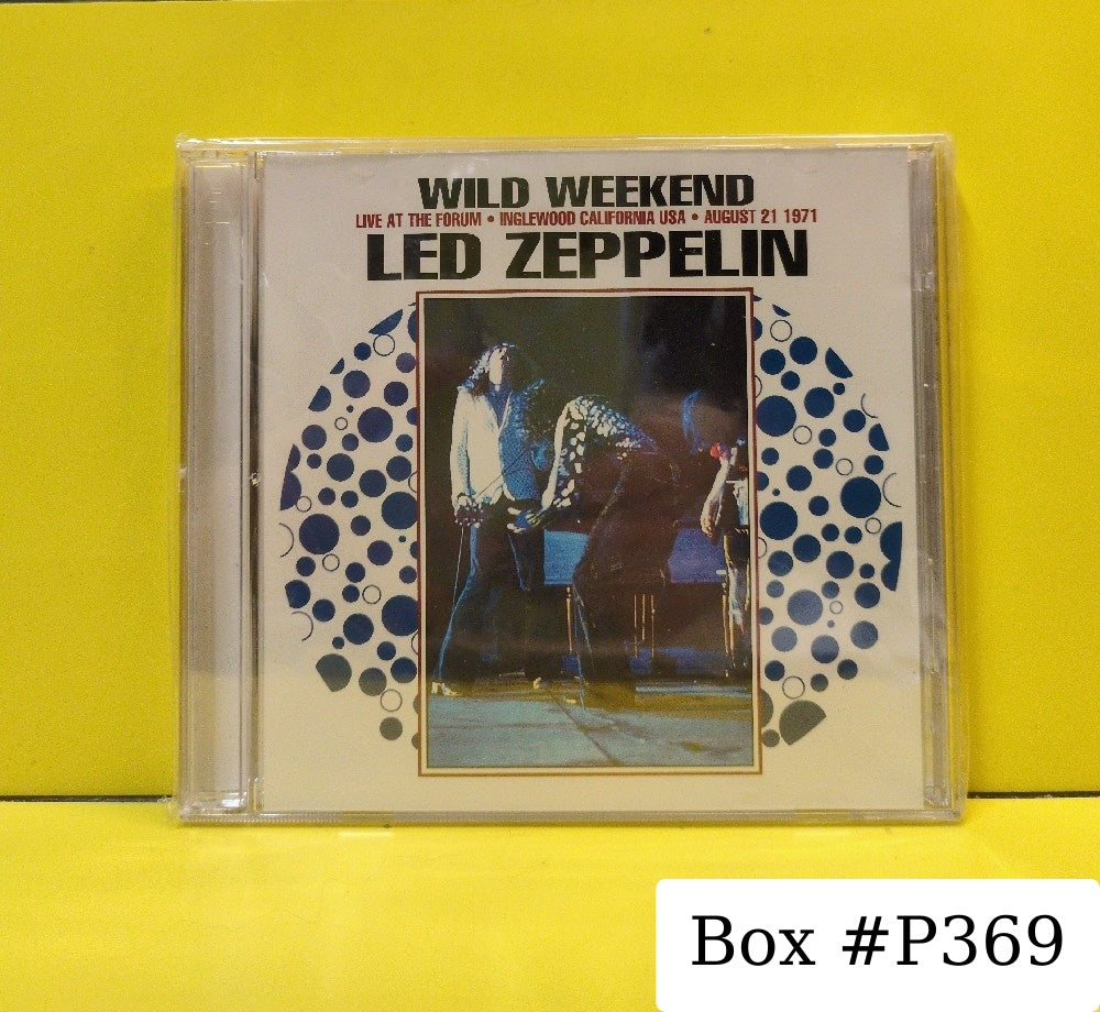 Led Zeppelin - Wild Weekend - 1997 - TDOLZ VOL.038 - New - Sealed - CDs - 2xCD - Unofficial Release - Japan Import