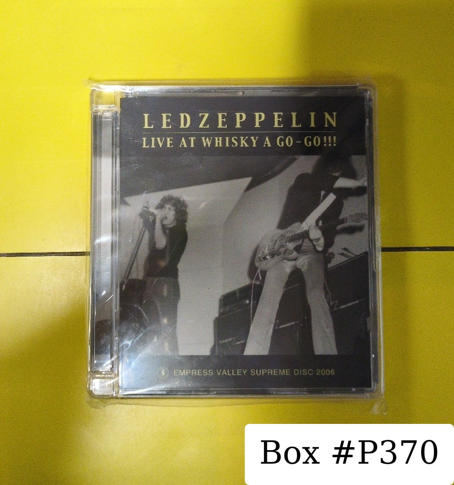 Led Zeppelin - Live At Whisky A Go-Go!!! - 2006 - New - Sealed - DVDs & Blu-Rays - DVD/CD Set - Unofficial Release - Japan Import