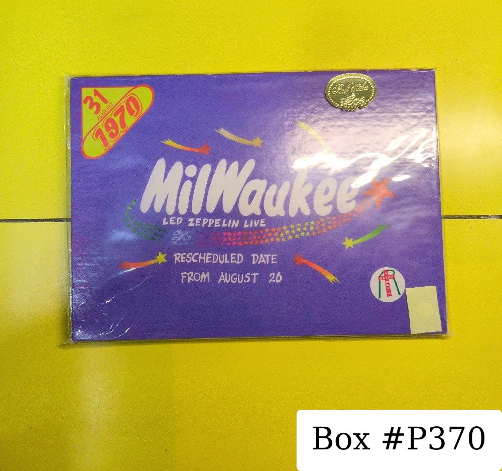 Led Zeppelin - Milwaukee - 1999 - AKA-16 - Used - EX - CDs - Unofficial Release - Limited Edition - Numbered - Japan Import