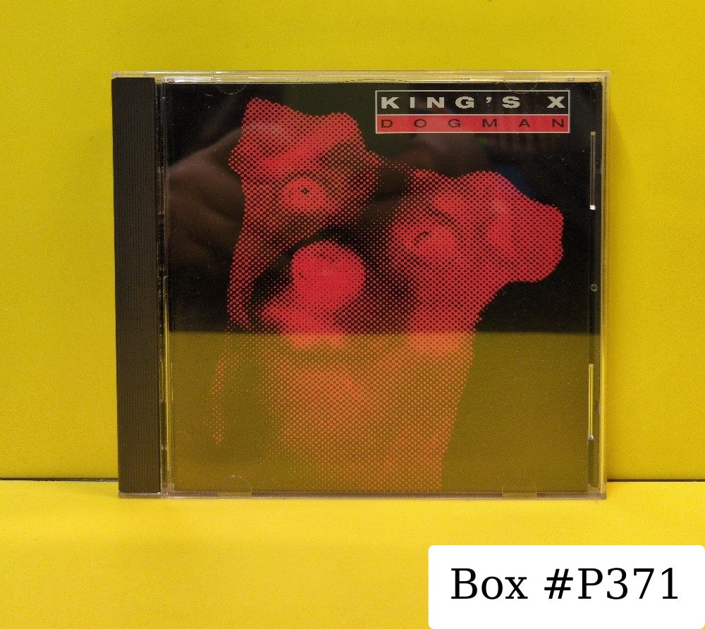 King's X - Dogman - 1994 - 82558-2 - Used - EX - CDs - Red Cover, Yellow Disc