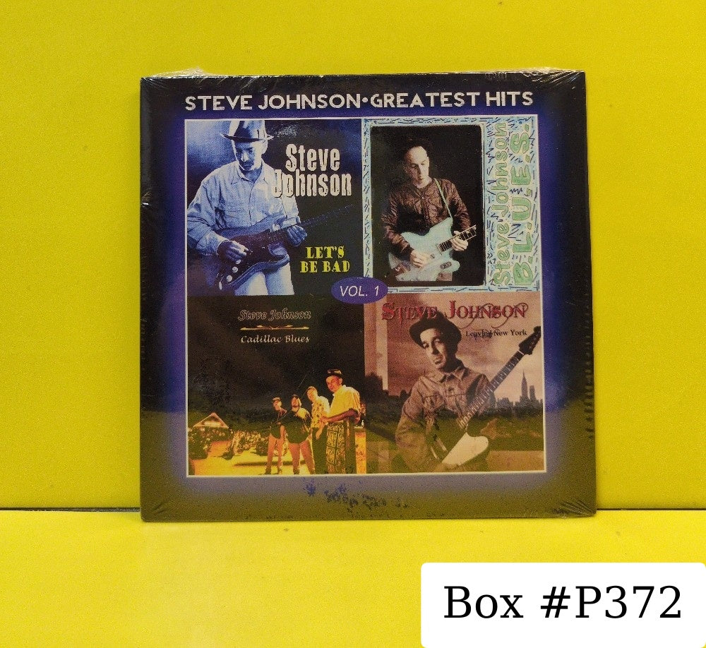 Steve Johnson - Greatest Hits Vol. 1 - 2012 - New - Sealed - CDs - Cardboard Sleeve