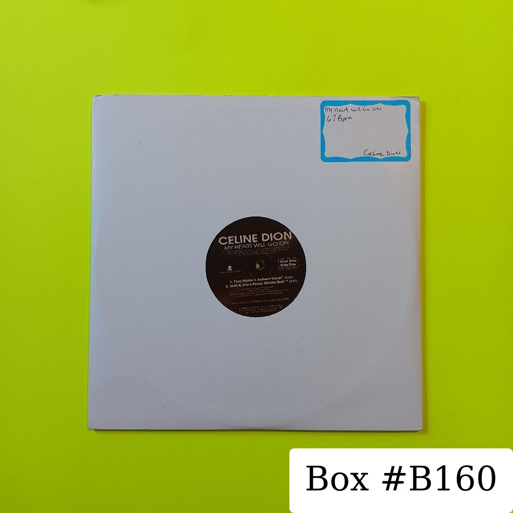 Celine Dion - My Heart Will Go On 2x 12" PROMO - 1998 - B2S 41125 - Used - VG++ - Vinyl