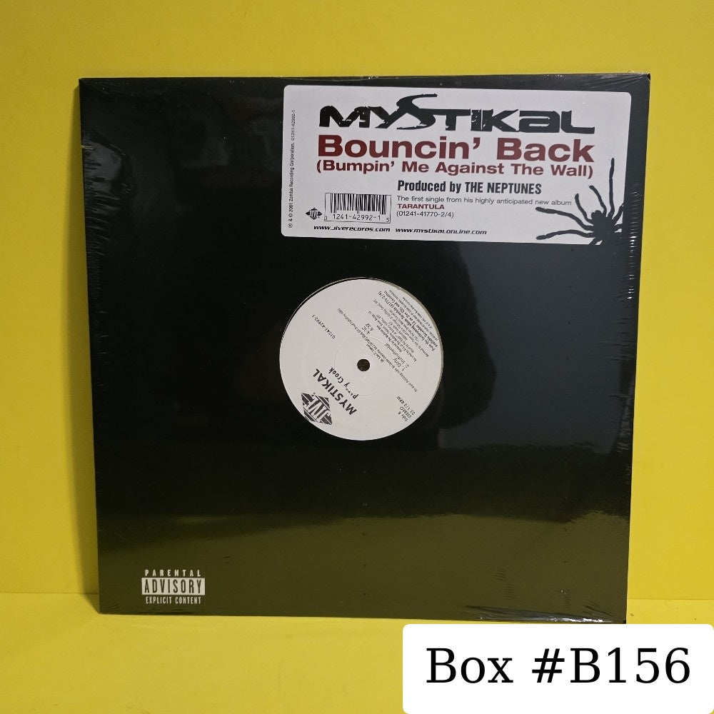 Mystikal - Bouncin' Back (Bumpin' Me Against The Wall) - 2001 - 01241-42992-1 - New - Sealed - Vinyl