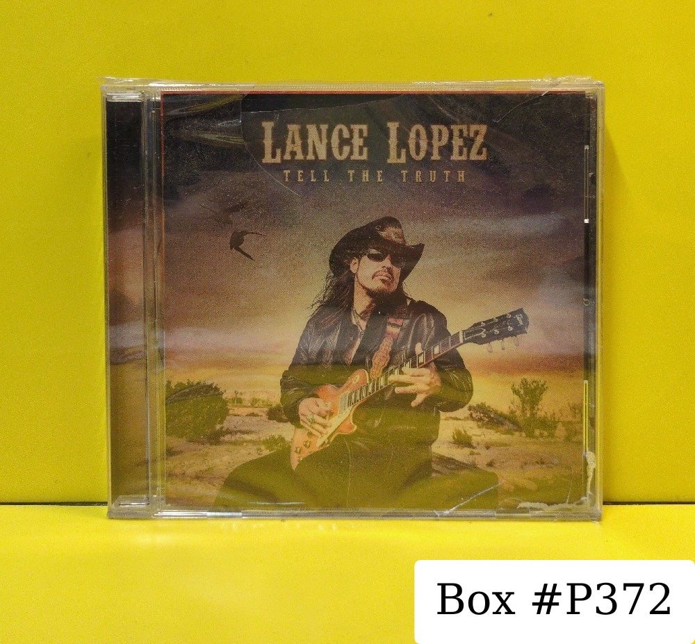 Lance Lopez - Tell The Truth - 2018 - PRD 7549 2 - New - Sealed - CDs - European Import