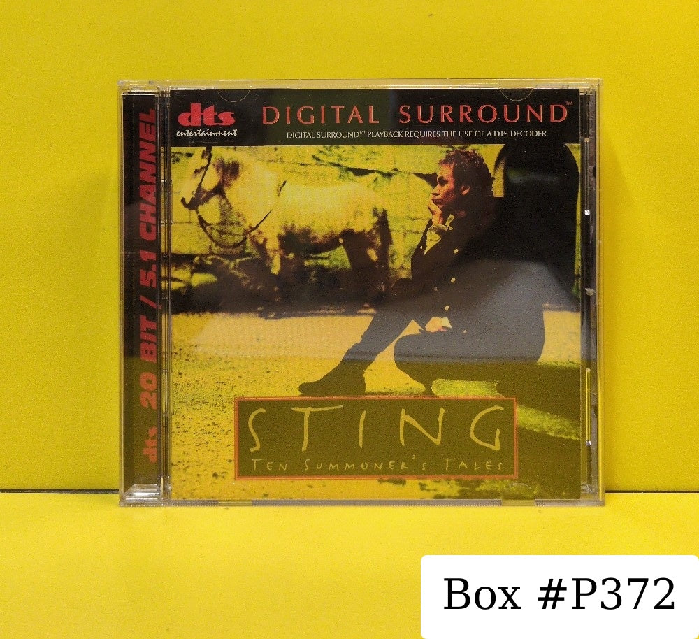 Sting - Ten Summoner's Tales - 71021-51052-2-2 - Used - VG++ - CDs - Reissue - Multichannel - DTS