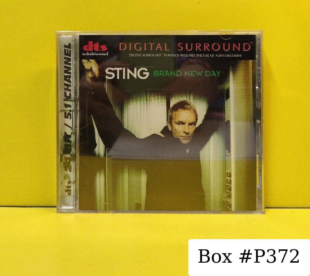 Sting - Brand New Day - 2000 - 69286-01061-2-3 - Used - VG++ - CDs - Reissue - Multichannel - Jewel Case - DTS