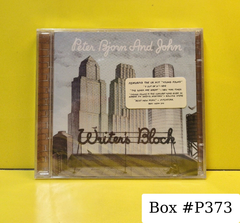 Peter Bjorn And John - Writer's Block - 2007 - AG-001 - New - Sealed - CDs - 2xCD