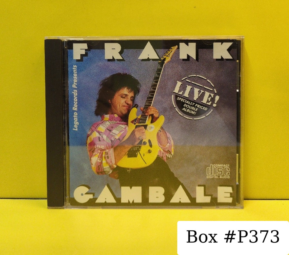 Frank Gambale - Live! - 1989 - Legato 1003-B - Used - VG++ - CDs