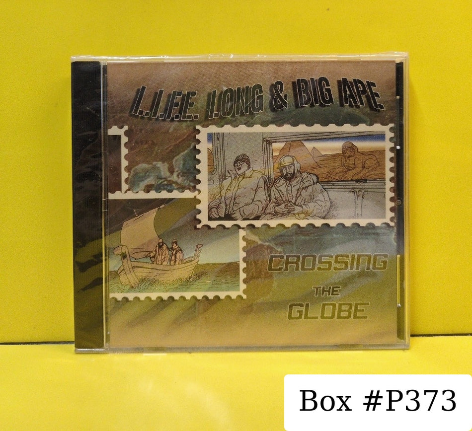 L.I.F.E. Long & Big Ape - Crossing The Globe - 2011 - FLY-005-CD - New - Sealed - CDs