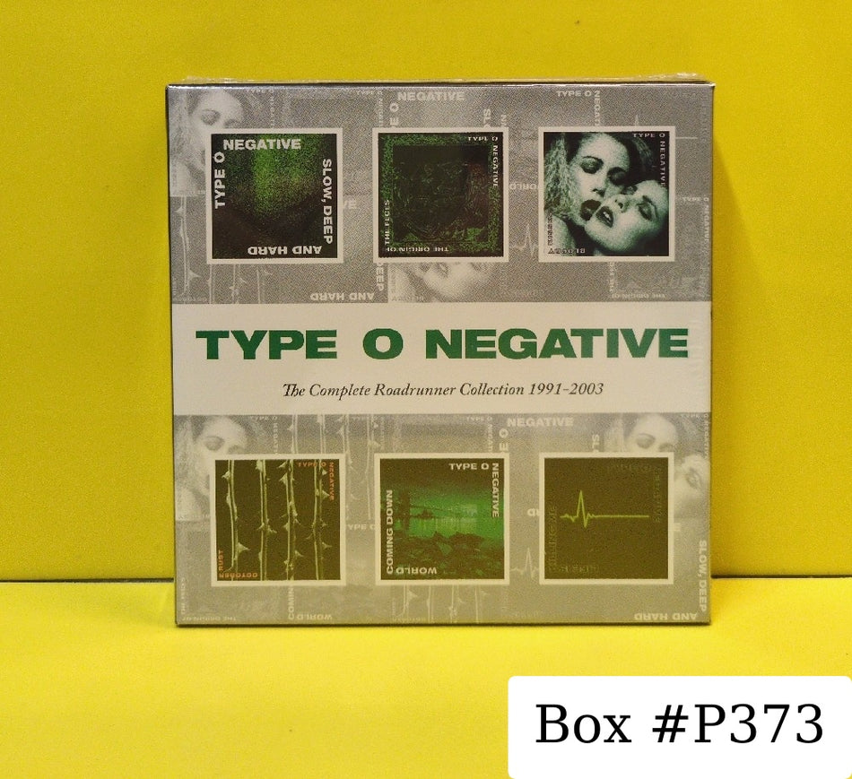 Type O Negative - The Complete Roadrunner Collection 1991-2003 - 2013 - 1686176162 - New - Sealed - CDs - 6xCD Box Set - European Import