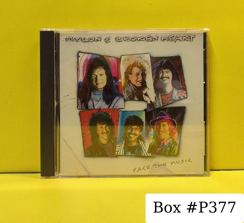 Mylon & Broken Heart - Face The Music - 1988 - SSD 8099 - Used - EX - CDs - Purple Disc