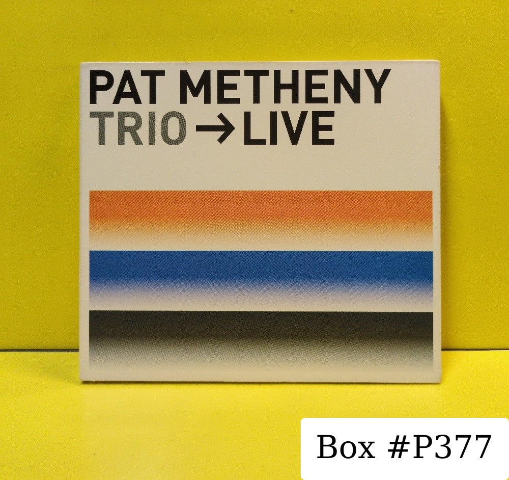 Pat Metheny - Trio → Live - 2000 - 9 47907-2 - Used - EX - CDs - 2xCD