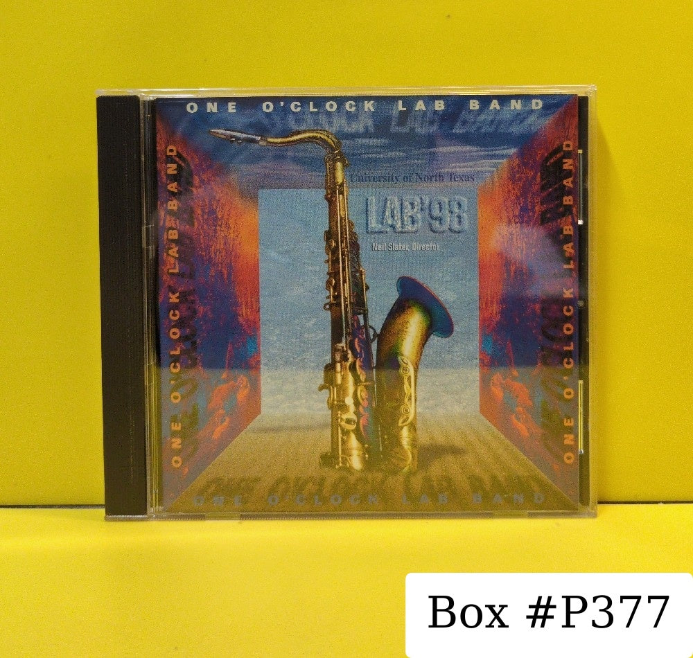 University Of North Texas One O'Clock Lab Band, Neil Slater - Lab '98 - 1998 - LA9801-NS - Used - EX - CDs