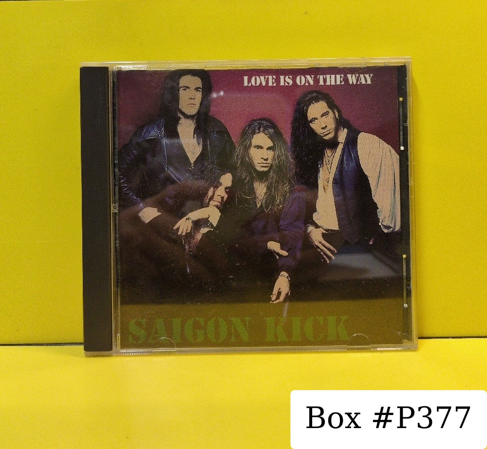 Saigon Kick - Love Is On The Way - 1992 - PRCD 4645-2 - Used - EX - CDs - CD Single - Promo