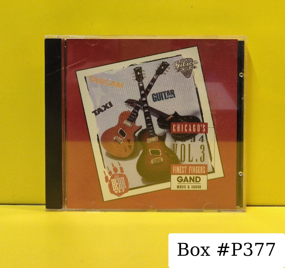 Various - Chicago's Finest Fingers Vol. 3 - 1994 - G 94001 - Used - EX - CDs