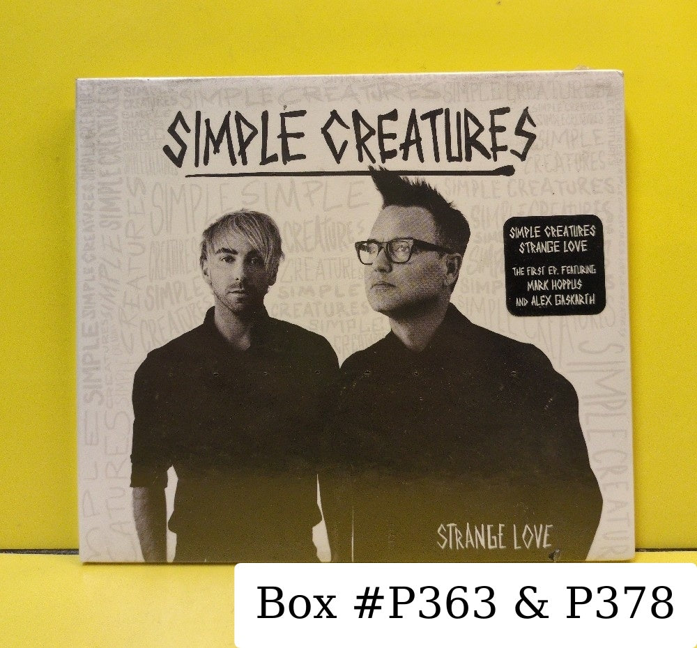 Simple Creatures - Strange Love - 2019 - 538480202 - New - Sealed - CDs
