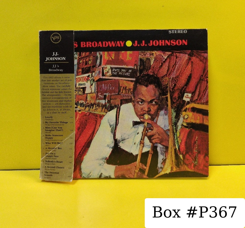 J. J. Johnson - J.J.'s Broadway - 2003 - B0000604-02 - Used - EX - CDs - Reissue - Remastered - Limited Edition