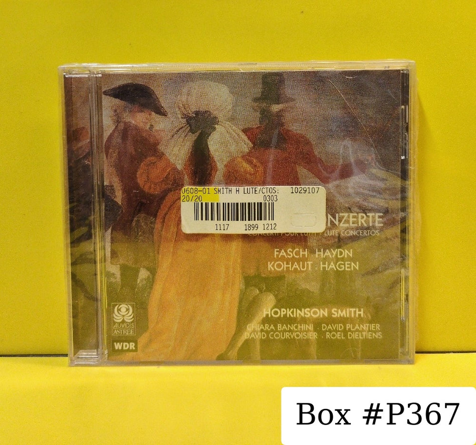 Hopkinson Smith, Fasch, Haydn, Kohaut, Hagen - Laurenkonzerte = Concertos Pour Luth = Lute Concertos - 1999 - E 8641 - New - Sealed - CDs