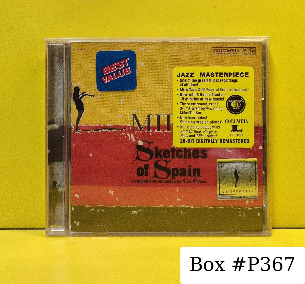 Miles Davis - Sketches Of Spain - CK 65142 - Used - EX - CDs - Reissue - Remastered - Best Value