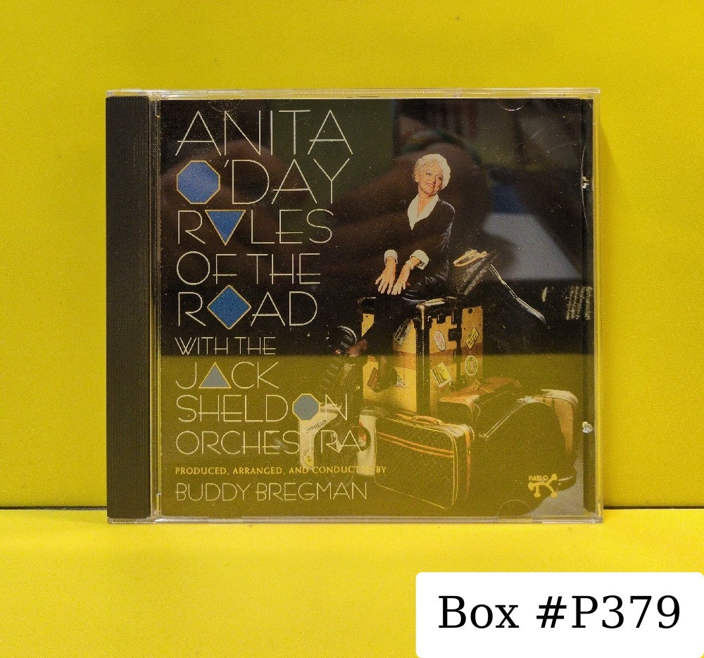 Anita O'Day With The Jack Sheldon Orchestra - Rules Of The Road - 1993 - PACD-2310-950-2 - Used - EX - CDs