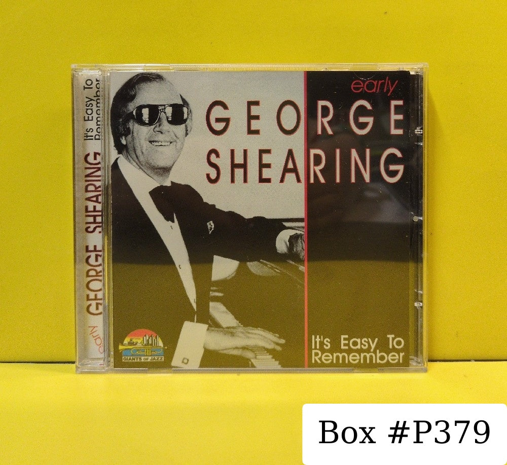 George Shearing - It's Easy To Remember - 1999 - CD 53328 - Used - EX - CDs - European Import