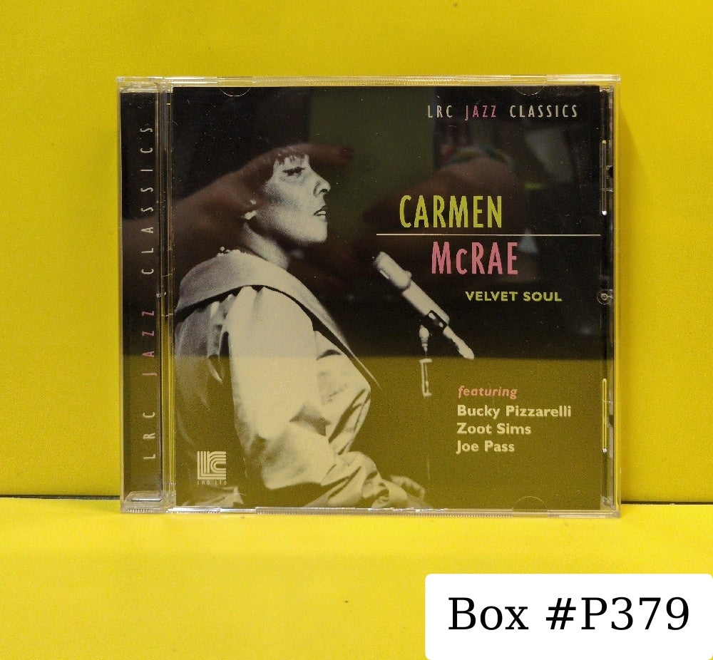 Carmen McRae - Velvet Soul - 2001 - 20027 - Used - EX - CDs - Reissue