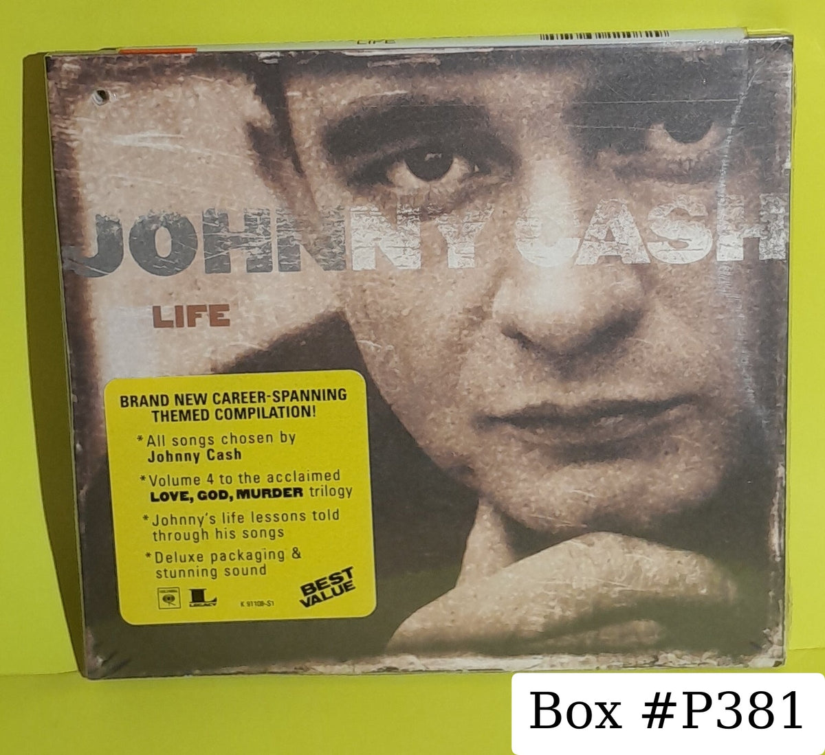 Johnny Cash - Life - 2004 - CK 91108 New - Sealed - CDs