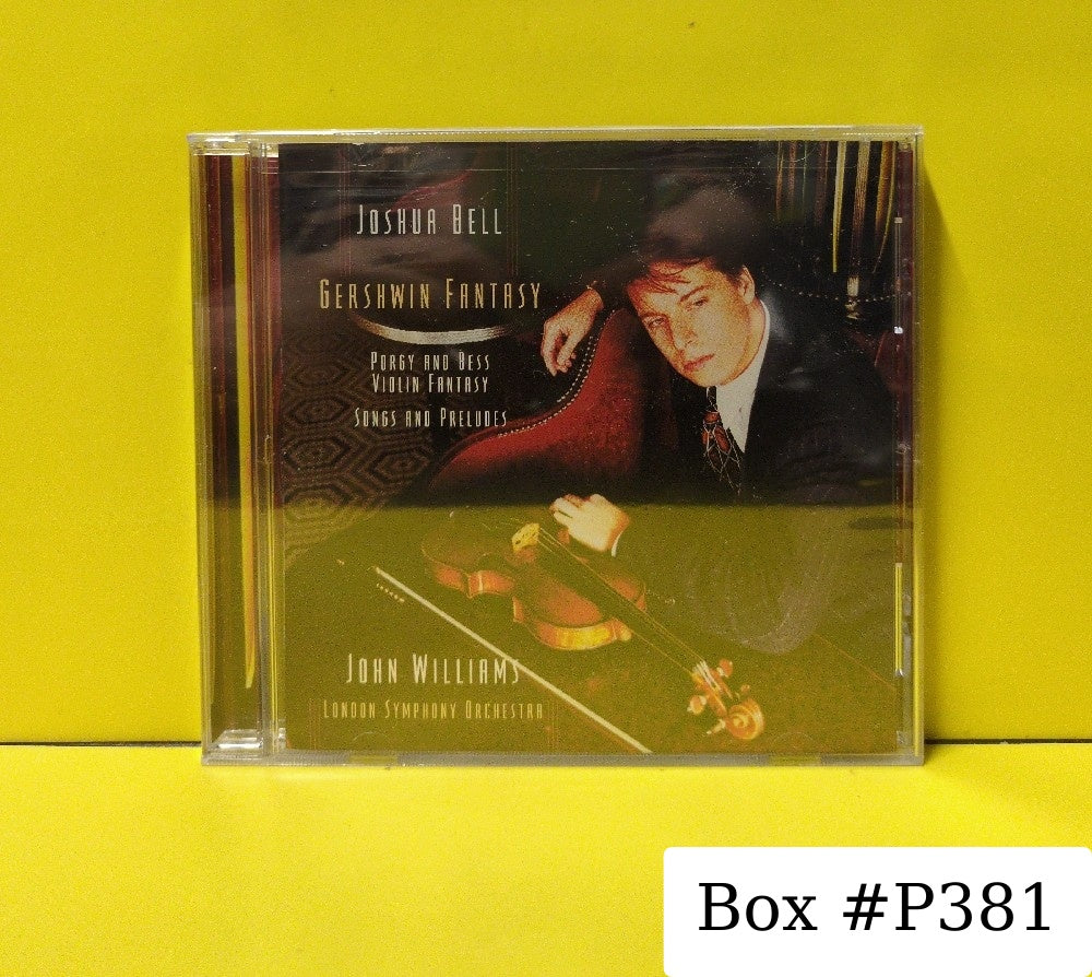George Gershwin, Joshua Bell, John Williams, London Symphony Orchestra - Gershwin Fantasy - 1998 - SK 60659 - New - Sealed - CDs