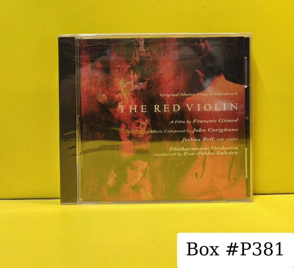 John Corigliano, Joshua Bell, Philharmonia Orchestra, Esa-Pekka Salonen - The Red Violin (Original Motion Picture Soundtrack) - 1999 - SK 63010 - New - Sealed - CDs