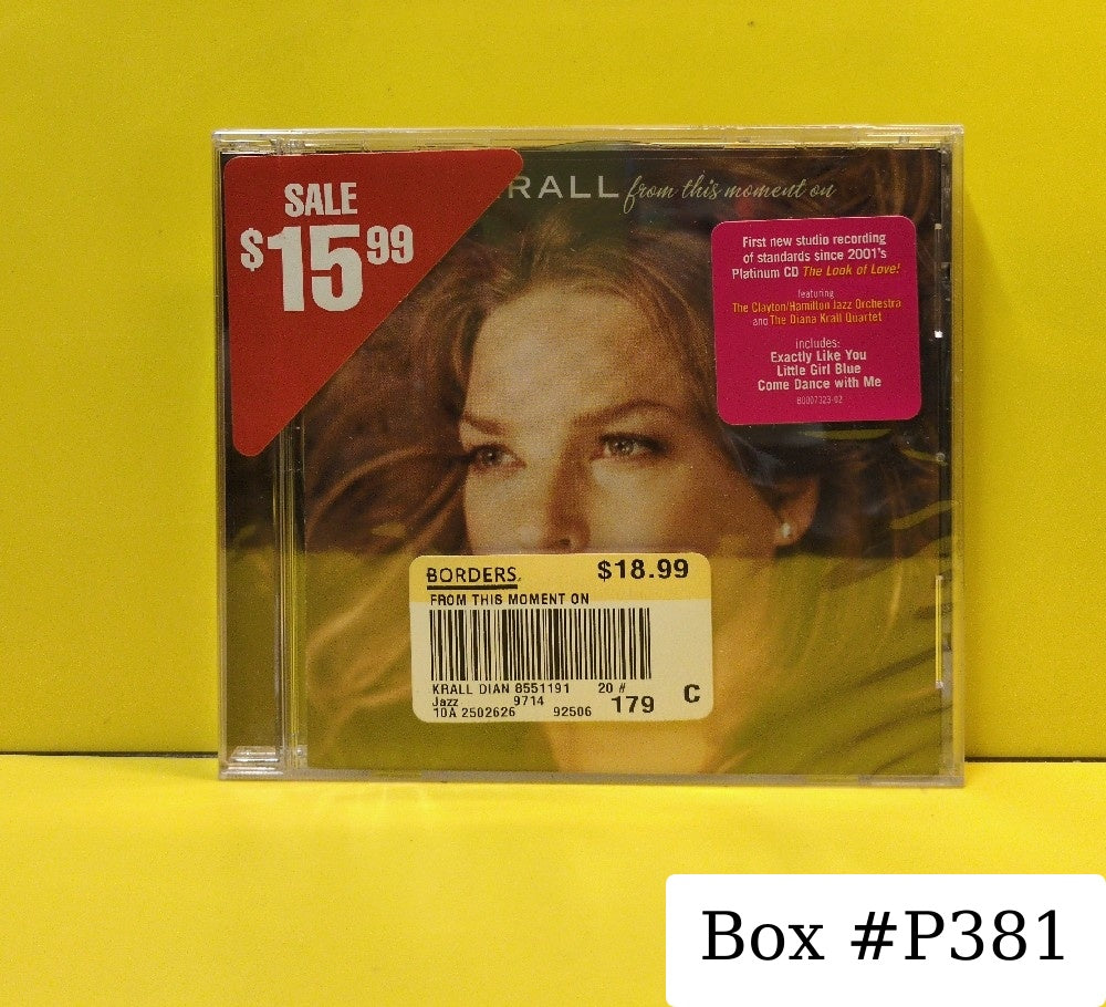 Diana Krall - From This Moment On - 2006 - B0007323-02 - New - Sealed - CDs