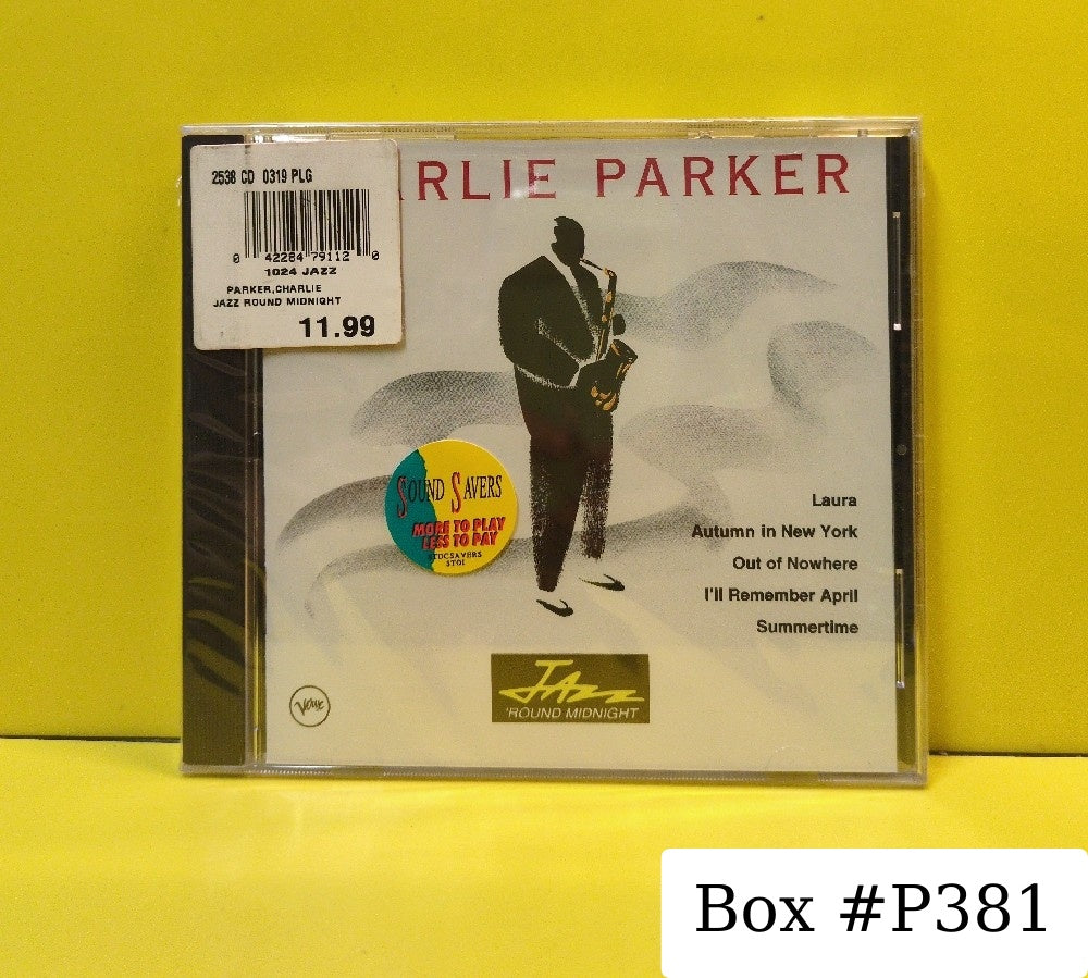 Charlie Parker - Jazz 'Round Midnight - 1991 - 847 911-2 - New - Sealed - CDs