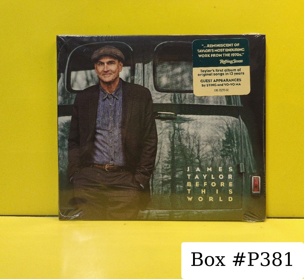 James Taylor - Before This World - 2015 - CRE-35270-02 - New - Sealed - CDs - Cardboard Sleeve