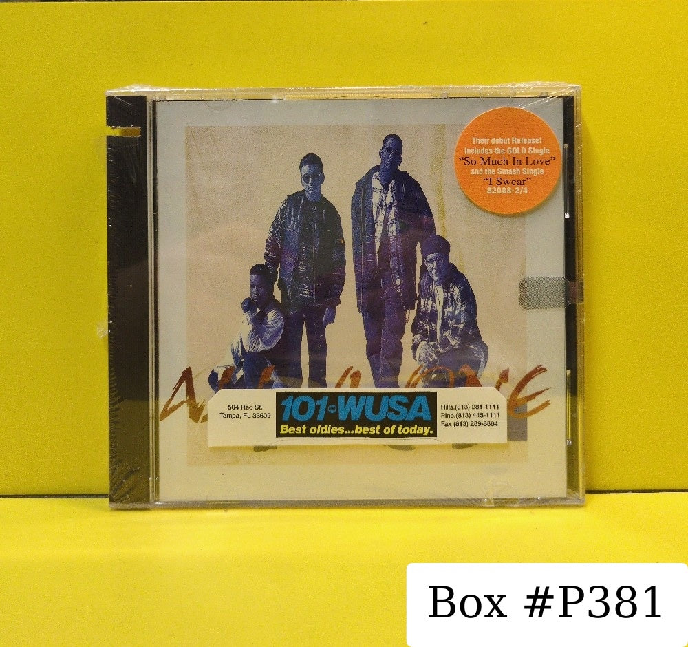 All-4-One - All-4-One - 1994 - 82588-2 - New - Sealed - CDs