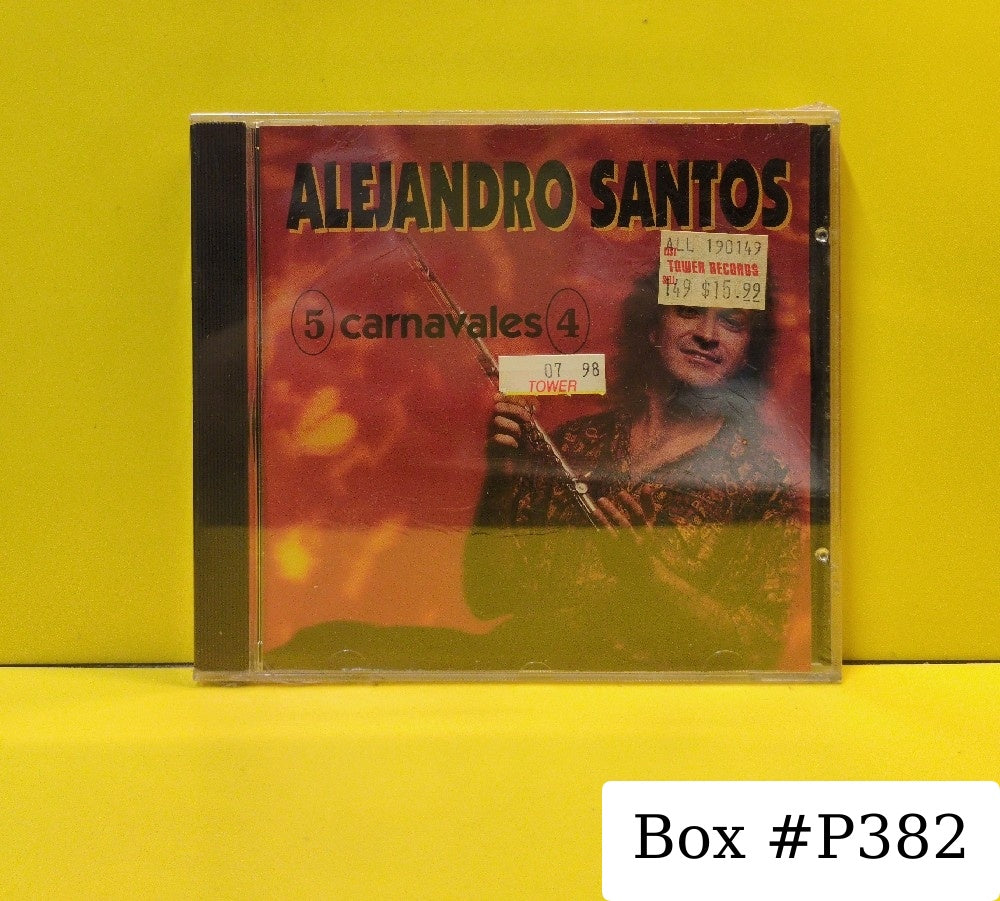 Alejandro Santos - 5 Carnavales 4 - 1991 - GNA 61006.2 - New - Sealed - CDs