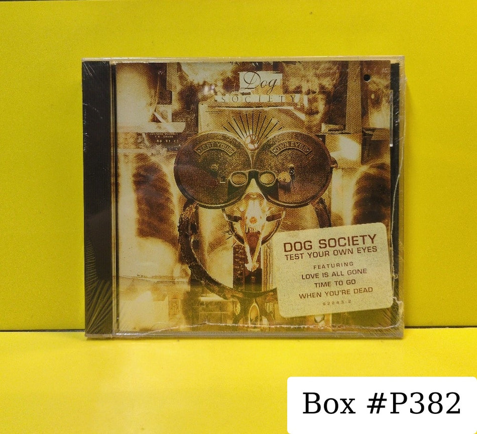 Dog Society - Test Your Own Eyes - 1993 - 7 92243-2 - New - Sealed - CDs