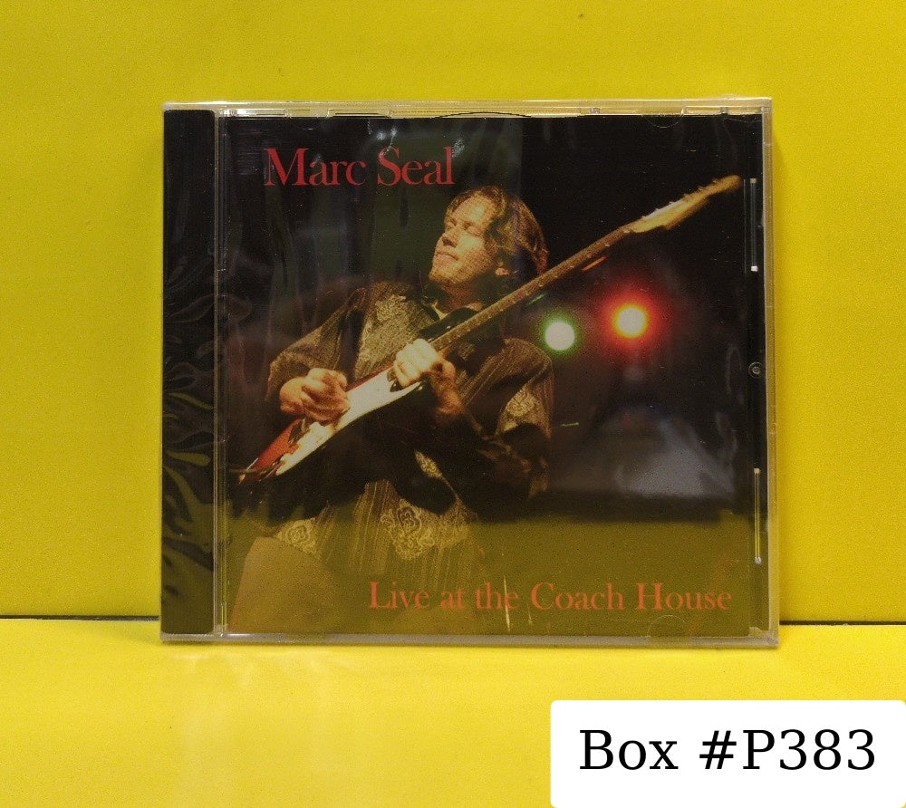 Marc Seal - Live At The Coach House - 2005 - CHCD1013 - New - Sealed - CDs