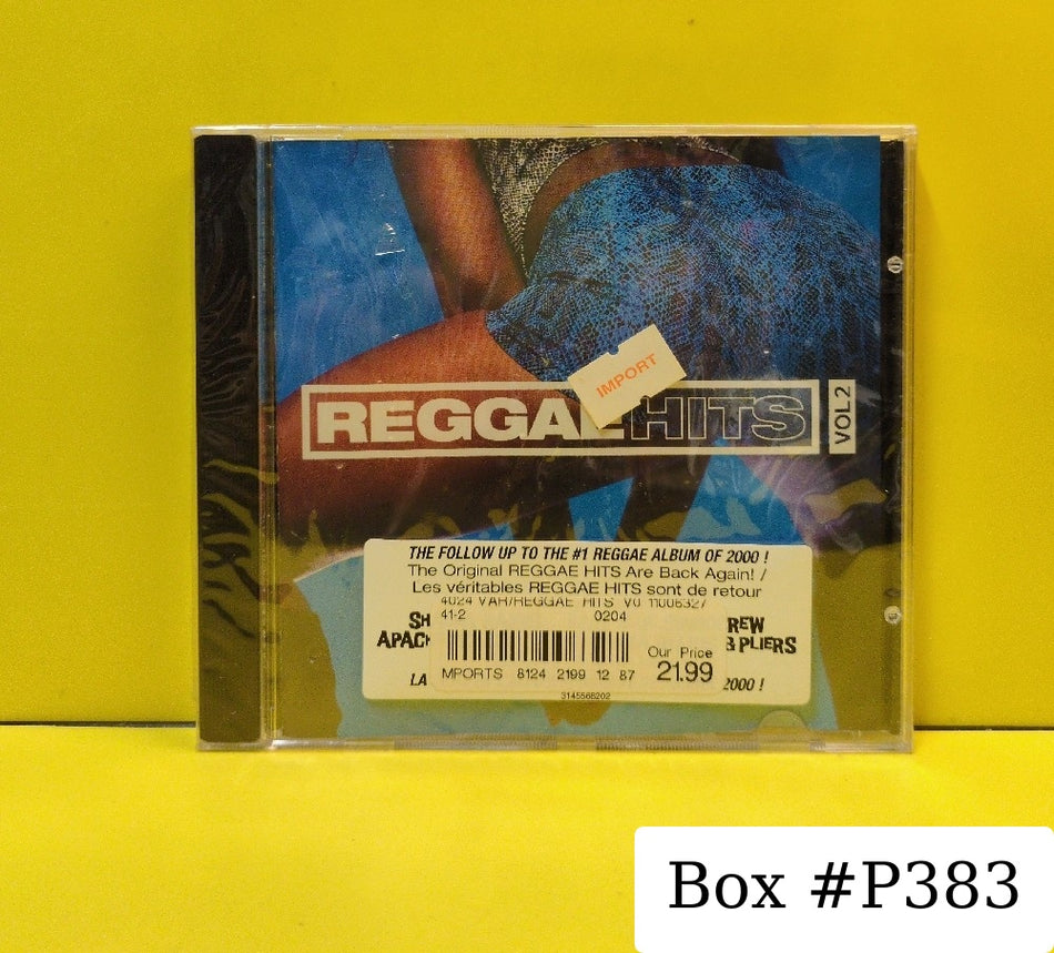 Various - Reggae Hits Vol.2 - 2001 - 3145568202 - New - Sealed - CDs - Canadian Import