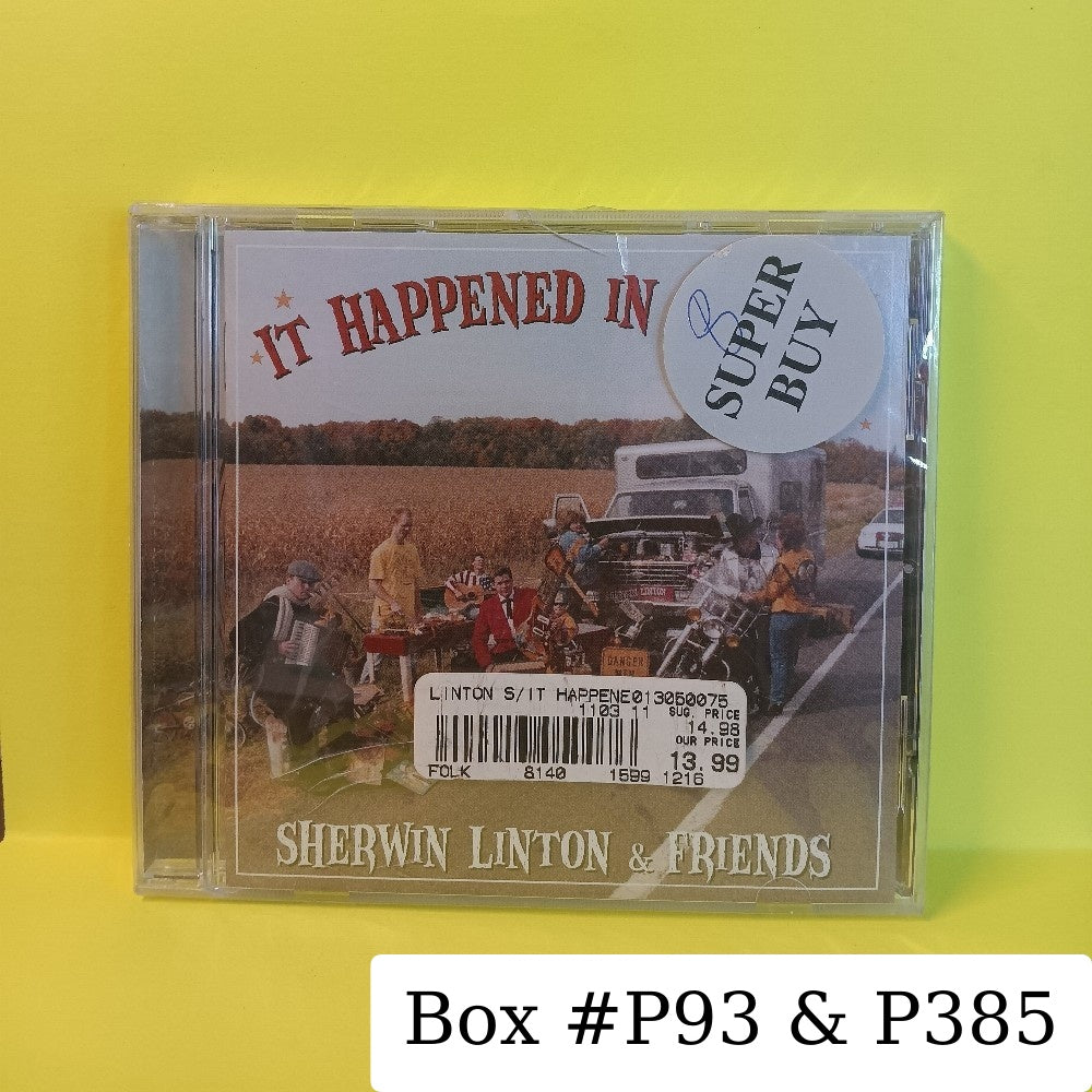 Sherwin Linton & Friends - It Happened In America - 2003 - 20031 - New - Sealed - CDs