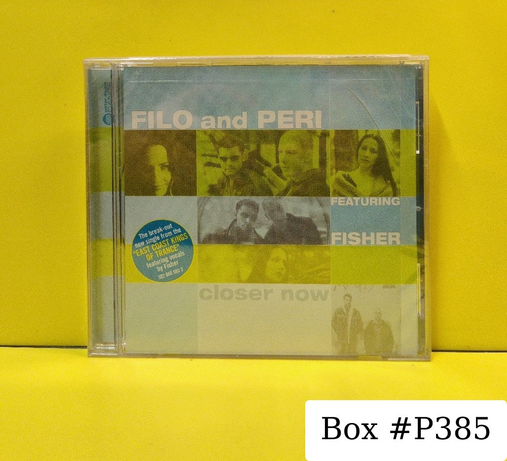 Filo And Peri Featuring Fisher - Closer Now - 2005 - 302 060 503 2 - New - Sealed - CDs