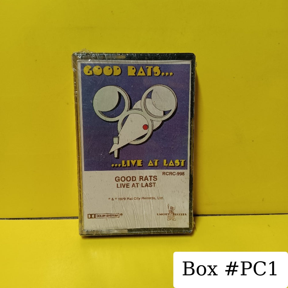 Good Rats - Live At Last - 1979 - RCRC-998 - New - Sealed - Cassettes