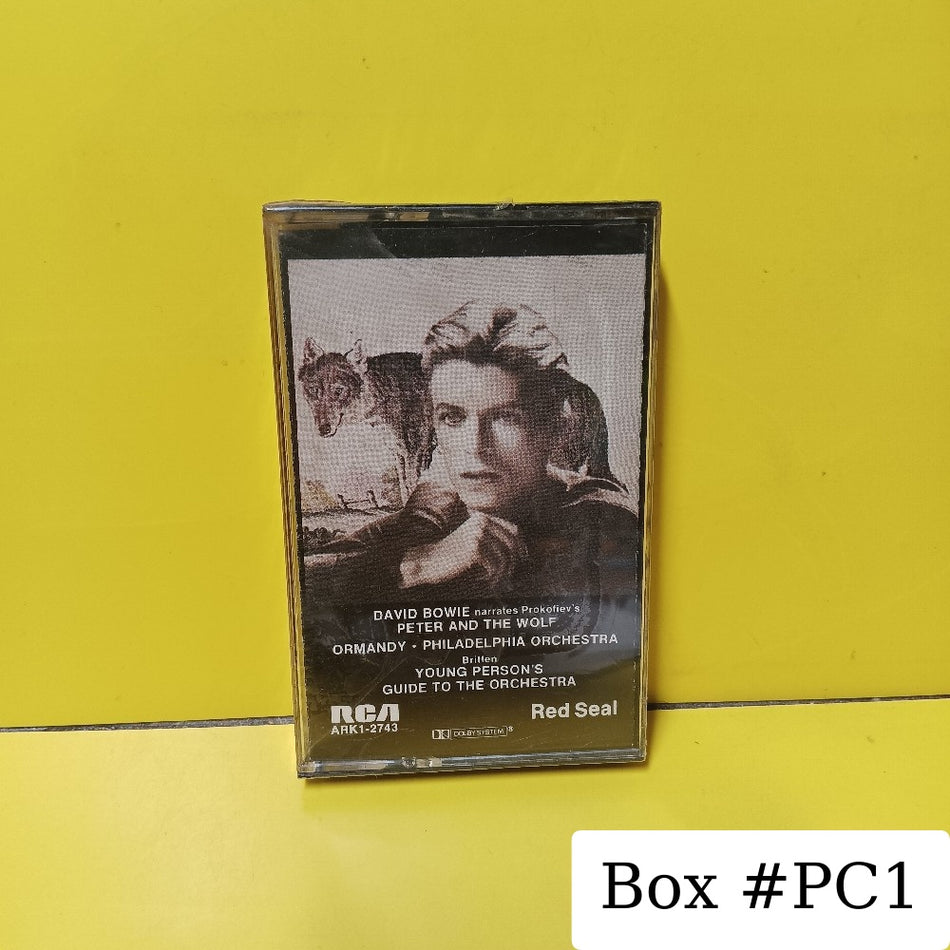 David Bowie / Ormandy - Peter & The Wolf / Young Person's Guide - 1978 - ARK1-2743 - New - Sealed - Cassettes