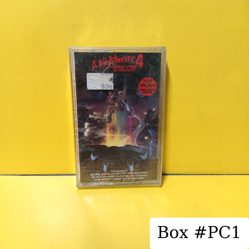 Various - A Nightmare On Elm Street 4: The Dream Master - 1988 - OVT 41673 - New - Sealed - Cassettes
