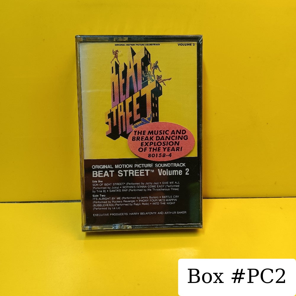 Various - Beat Street Volume 2 (Original Motion Picture Soundtrack) - 1984 - 7 80158-4 - New - Sealed - Cassettes